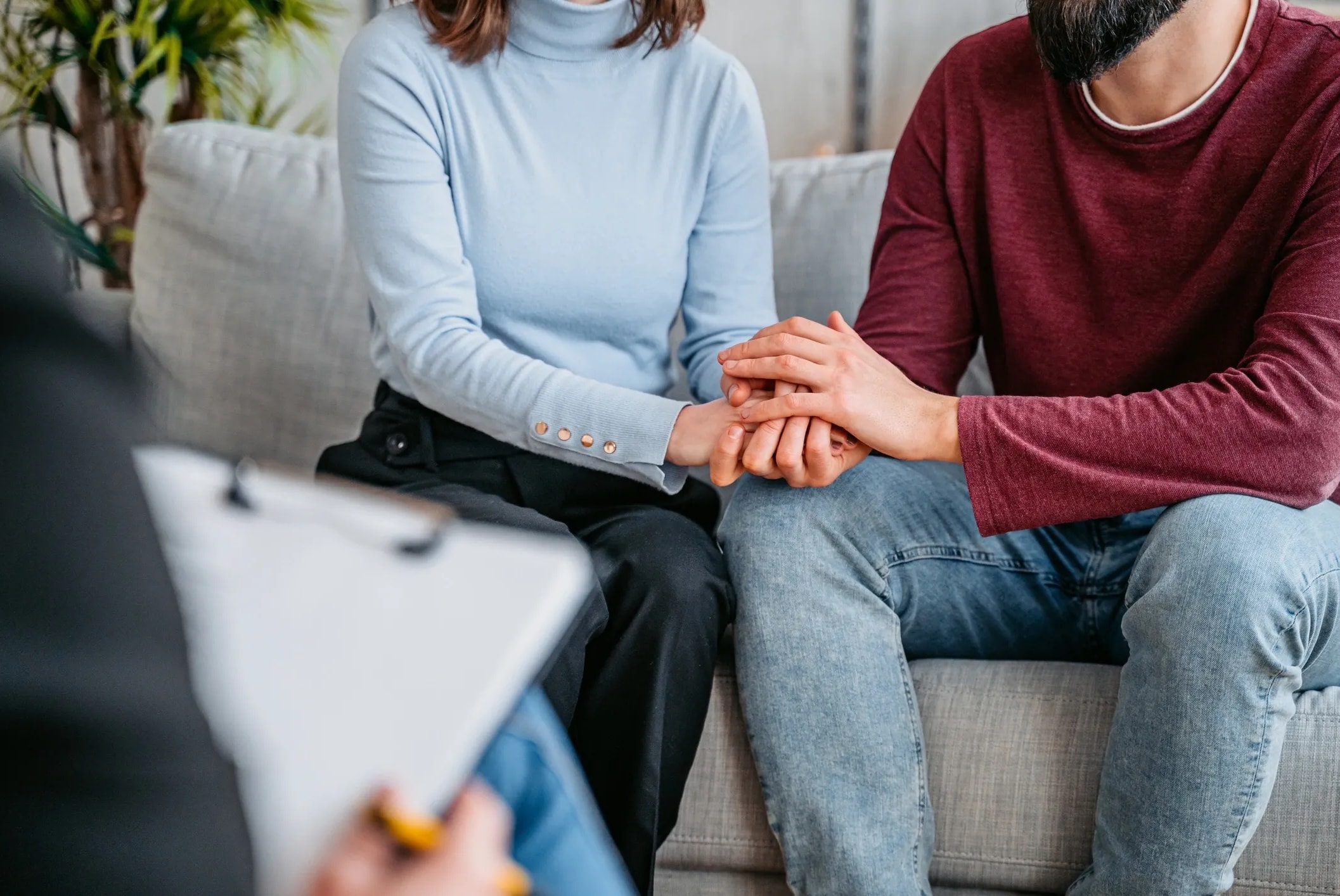Couples therapy session